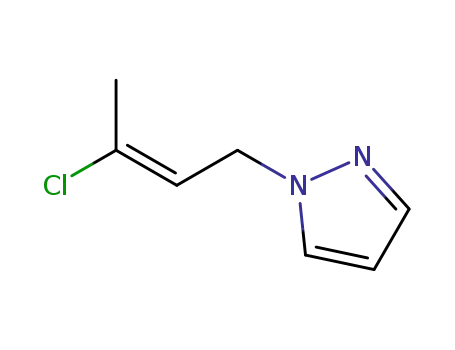 (E)-1-(3-chlorobut-2-en-1-yl)-1H-pyrazole