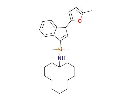 (cyclododecylamine){3-(5-methyl-2-furyl)indenyl}dimethylsilane
