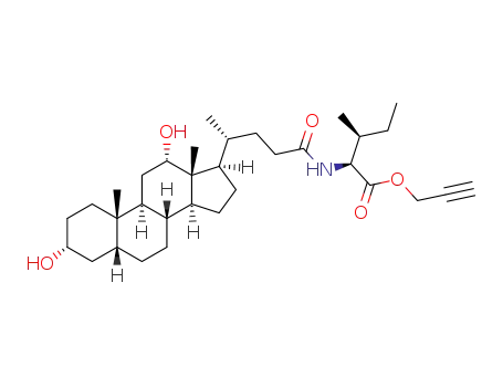 propargyl N-(3α,12α-dihydroxy-5β-cholan-24-oyl)-L-isoleucinate