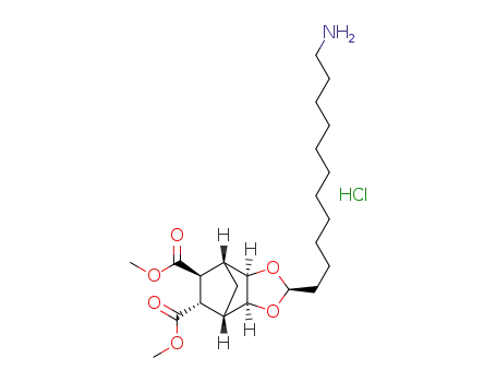 dimethyl 4-(11ʹ-aminoundecanyl)-3,5-dioxatricyclo[5.2.1.02,6]decane-8-endo-9-exo-dicarboxylate hydrogen chloride