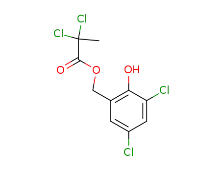 2,2-dichloro-propionic acid-(3,5-dichloro-2-hydroxy-benzyl ester)