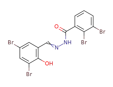 2,3-dibromo-N'-(3,5-dibromo-2-hydroxybenzylidene)benzohydrazide