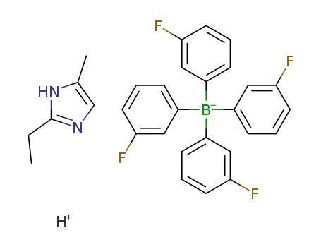 2-ethyl-4-methylimidazolium tetrakis(3-fluorophenyl)borate