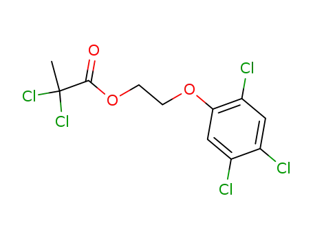 2,2-dichloro-propionic acid-[2-(2,4,5-trichloro-phenoxy)-ethyl ester]