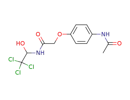 (4-acetylamino-phenoxy)-acetic acid-(2,2,2-trichloro-1-hydroxy-ethylamide)