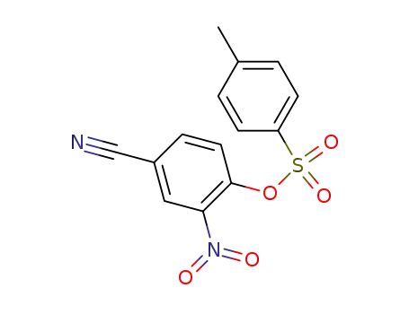 3-nitro-4-(toluene-4-sulfonyloxy)-benzonitrile
