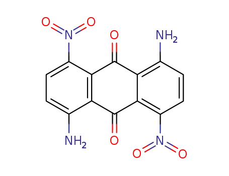 Molecular Structure of 10262-79-0 (9,10-Anthracenedione, 1,5-diamino-4,8-dinitro-)