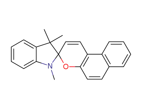Molecular Structure of 1592-43-4 (1,3,3-TRIMETHYLINDOLINO-BETA-NAPHTHOPYRYLOSPIRAN)