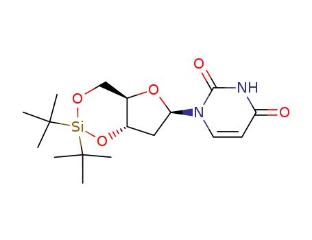 1-[3,5-O-(di-tert-butylsilylene)-2-deoxy-β-D-ribofuranosyl]uracil