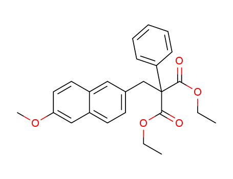 diethyl 2-((6-methoxynaphthalen-2-yl)methyl)-2-phenylmalonate