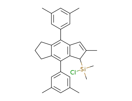 [4,8-bis(3,5-dimethylphenyl)-2-methyl-1,5,6,7-tetrahydro-s-indacen-1-yl]chlorodimethylsilane