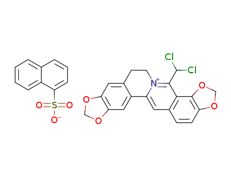8-dichloromethyl coptisine 2-naphthalenesulphonate