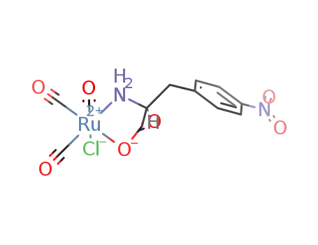 tricarbonylchloro(4-nitrophenylalaninato)ruthenium(II)