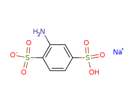 1,4-Benzenedisulfonicacid, 2-amino-, sodium salt (1:1)(24605-36-5)