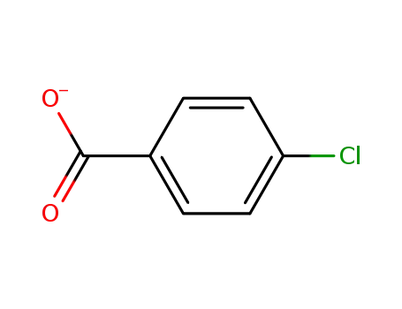 4-chlorobenzoate ion