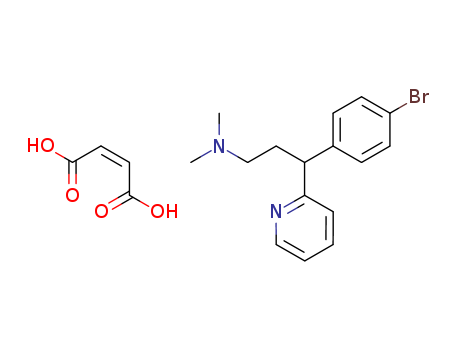 Brompheniramine hydrogen maleate(980-71-2)