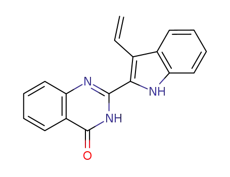 2-<2-(3-Vinylindolyl)>-4(3H)-quinazolinone
