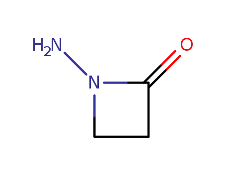 Molecular Structure of 130065-29-1 (2-Azetidinone, 1-amino-)