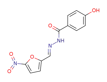 Benzoic acid,4-hydroxy-, 2-[(5-nitro-2-furanyl)methylene]hydrazide