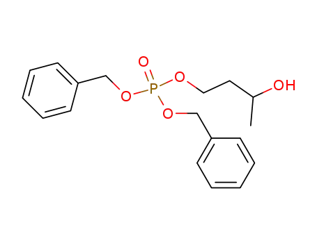 Phosphoric acid, 3-hydroxybutyl bis(phenylmethyl) ester
