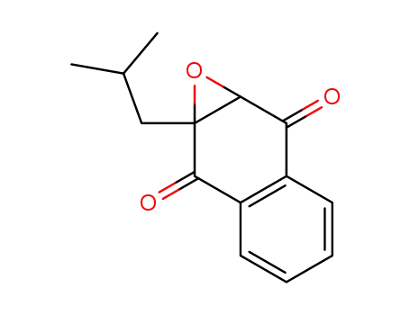 2-(2-methylpropyl)-2,3-dihydro-2,3-epoxy-1,4-naphthoquinone