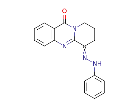 6-phenylhydrazono-6,7,8,9-tetrahydro-11H-pyrido<2,1-b>quinazolin-11-one
