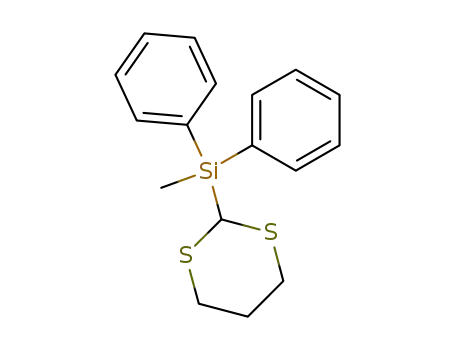 Silane, 1,3-dithian-2-ylmethyldiphenyl-