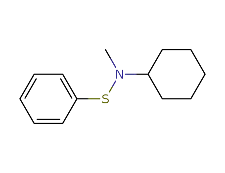 Molecular Structure of 138710-07-3 (Benzenesulfenamide, N-cyclohexyl-N-methyl-)