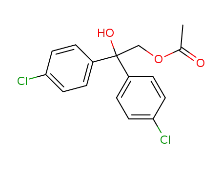 2,2-bis(4-chlorophenyl)-2-hydroxyethyl acetate