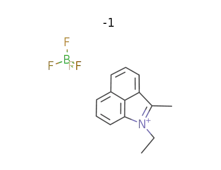 2-methyl-1-ethylbenzindolium tetrafluoroborate