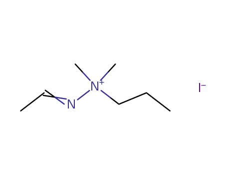 N'-Eth-(E)-ylidene-N,N-dimethyl-N-propyl-hydrazinium; iodide