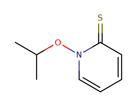 Molecular Structure of 122333-46-4 (2(1H)-Pyridinethione, 1-(1-methylethoxy)-)