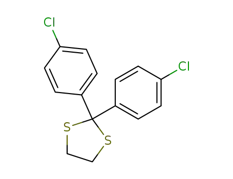 2,2-bis-(4-chloro-phenyl)-1,3-dithiolane