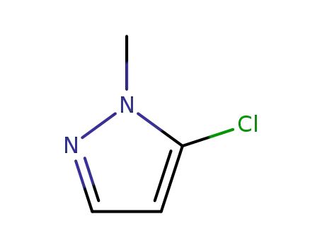Molecular Structure of 42110-76-9 (5-chloro-1-Methyl-1H-pyrazole)