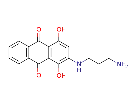 2-(3'-aminopropylamino)-1,4-dihydroxyanthraquinone