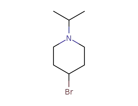 Molecular Structure of 90633-21-9 (Piperidine, 4-bromo-1-(1-methylethyl)-)