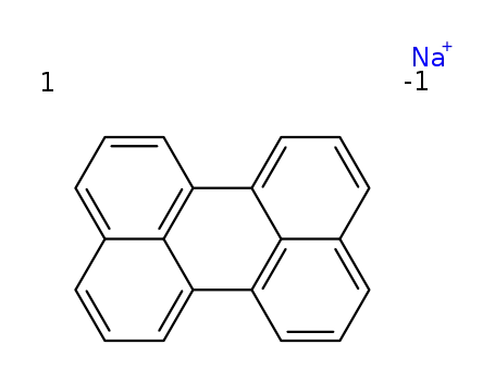 perylene radical anion; sodium salt