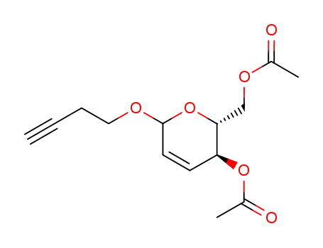 but-3-yn-1-yl 4,6-di-O-acetyl-2,3-dideoxy-α/β-D-erythro-hex-2-enopyranoside
