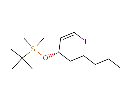 tert-Butyl-[(S)-1-((Z)-2-iodo-vinyl)-hexyloxy]-dimethyl-silane