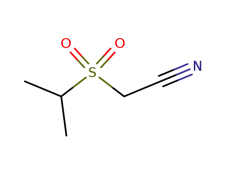 (1-methylethylsulfonyl)acetonitrile