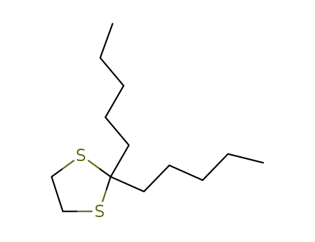 Molecular Structure of 103383-69-3 (1,3-Dithiolane, 2,2-dipentyl-)