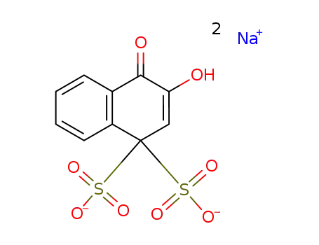disodium 2-hydroxy-1-oxo-1,4-dihydro-4,4-naphthalenedisulfonate