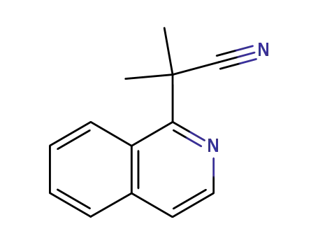 1-(1-cyano-1-methylethyl)isoquinoline