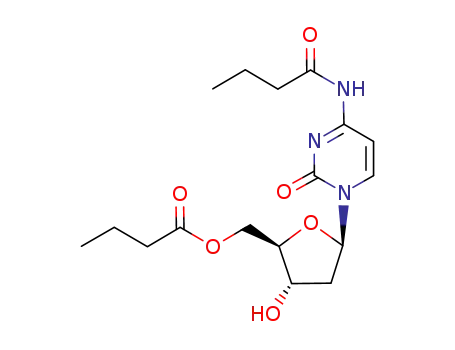 Butyric acid (2R,3S,5R)-5-(4-butyrylamino-2-oxo-2H-pyrimidin-1-yl)-3-hydroxy-tetrahydro-furan-2-ylmethyl ester