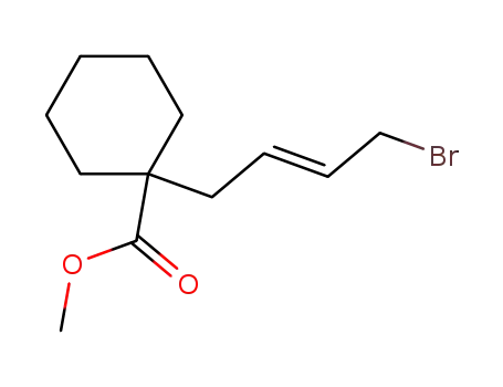 Methyl trans-1-(4-bromo-2-butenyl)cyclohexanecarboxylate