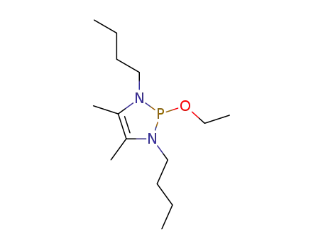 Molecular Structure of 141968-97-0 (1,3,2-Diazaphosphol-4-ene, 2-ethoxy-1,3-dibutyl-4,5-dimethyl-)