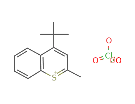 2-methyl-4-tert-butylbenzothiopyrylium perchlorate