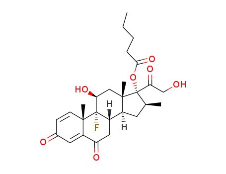 9α-fluoro-11β,17α,21-trihydroxy-16β-methyl-1,4-pregnadiene-3,6,20-trione 17-valerate