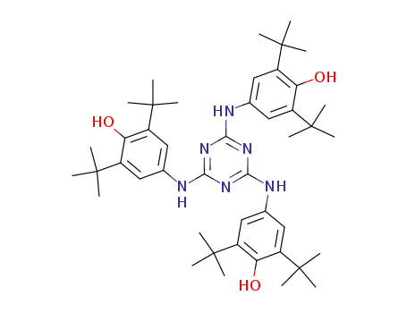 2,4,6-tris-(4-hydroxy-3,5-di-tert-butylanilino)-sym-triazine