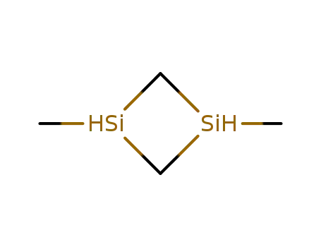 Molecular Structure of 1628-01-9 (1,3-Disilacyclobutane, 1,3-dimethyl-)